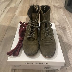 Steve Madden Rawlings suede boot